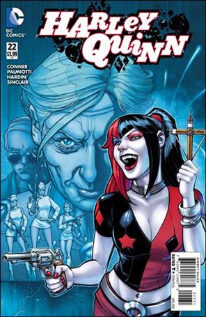 Harley Quinn (2014) issue 22-C Chad Hardin 1:25 Cover