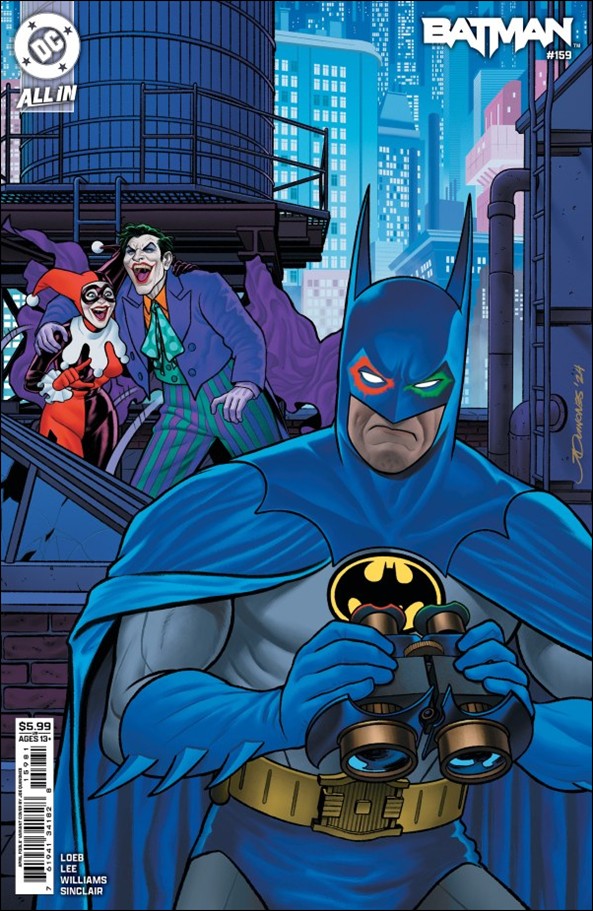 Batman (2016) issue 159-E Joe Quinones April Fools Cardstock Cover