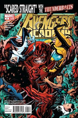 Avengers Academy issue 4 Standard Cover