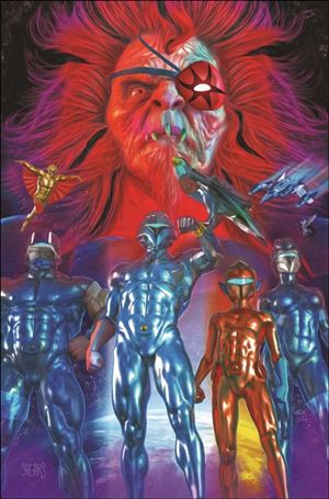 Silverhawks (2025) issue 3-I Mark Spears Foil Virgin Cover