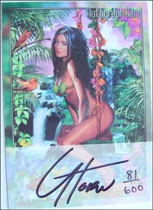 Michael Turner's Fathom (Autograph Subset) card nn-G Horn Greg Horn 1/600