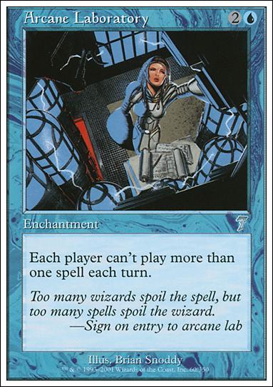 Magic the Gathering: 7th Edition (Base Set) card 60 Arcane Laboratory