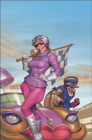 Giant-Size Wacky Races issue 1-E Joseph Michael Linsner Metal Virgin Cover
