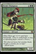 Magic the Gathering: 9th Edition (Base Set) card 238 Elvish Champion
