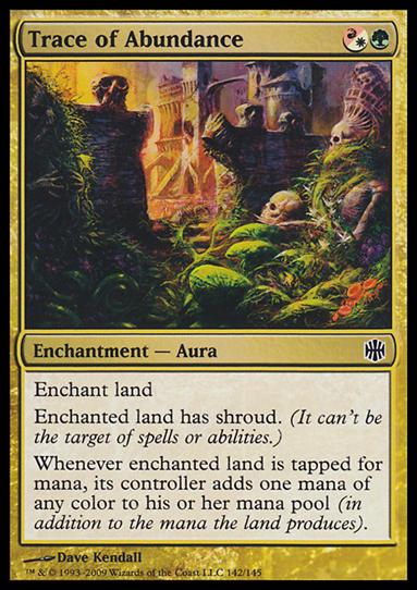 Magic The Gathering: Alara Reborn (Base Set) card 142 Trace of Abundance