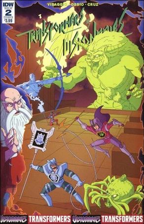Transformers vs The Visionaries issue 2-B Philip Murphy Cover