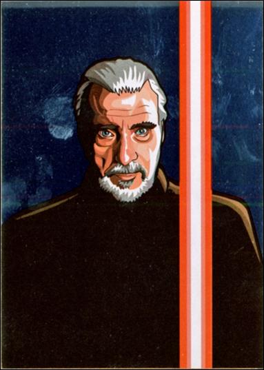 Star Wars Galaxy: Series 5 (Foil Subset) card 4 Count Dooku/Darth Tyranus Silver Foil