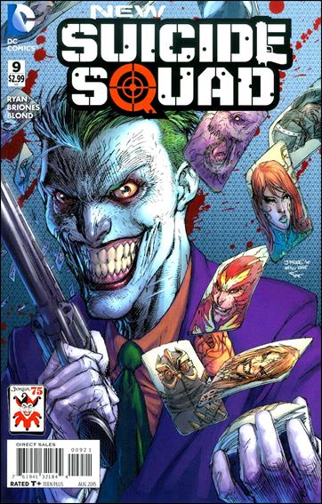 New Suicide Squad issue 9-B Jim Lee Joker Cover