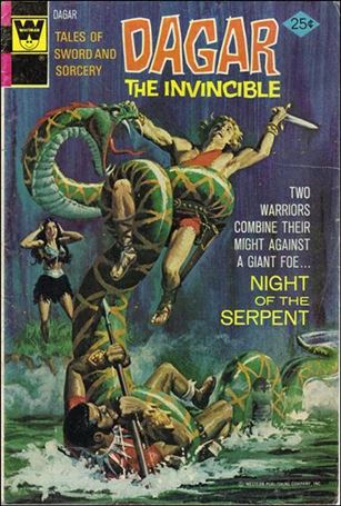 Dagar the Invincible issue 9-B Whitman Cover