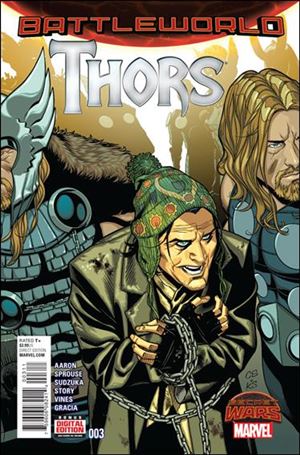 Thors issue 3 Chris Sprouse Cover