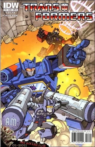 Transformers (2009) issue 14-B Nick Roche Cover