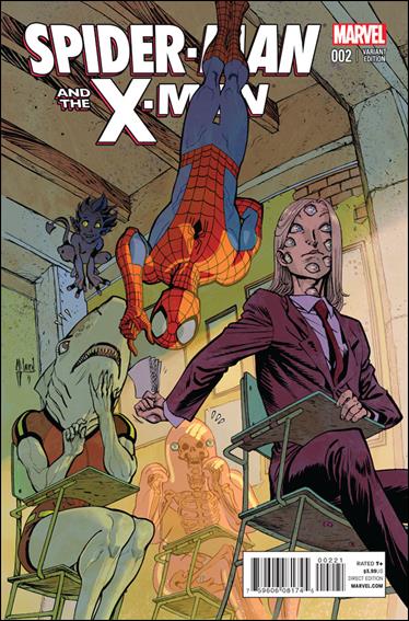 Spider-Man & the X-Men issue 2-B Guillem March 1:25 Cover