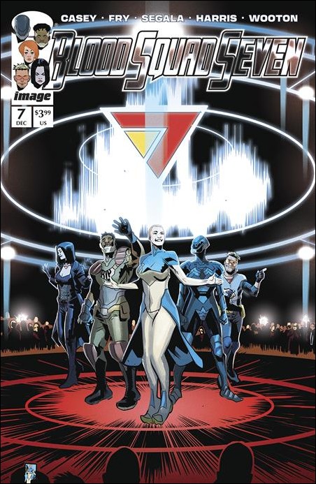 Blood Squad Seven issue 7 Paul Fry Cover