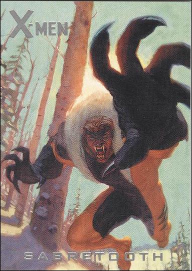X-Men Archives (Nemesis Cards Subset) card N4 Sabretooth