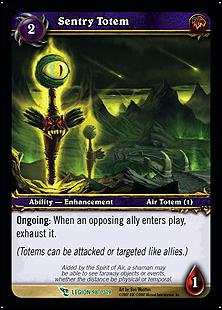 World of Warcraft: March of the Legion (Base Set) card 98 Sentry Totem