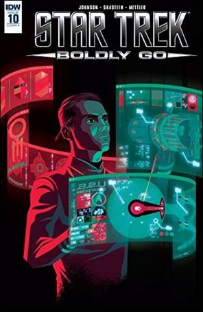 Star Trek: Boldly Go issue 10 George Caltsoudas Cover
