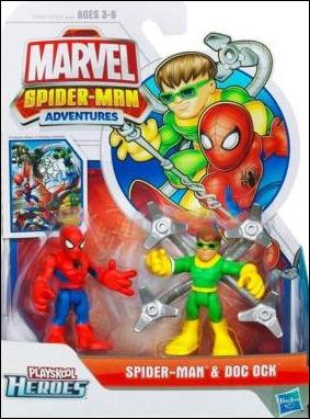Marvel Spider-Man Adventures figure 1 Spider-Man and Doc Ock