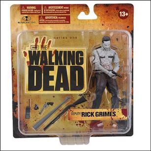 Walking Dead (TV Series 1)  figure 1-B Deputy Rick Grimes (Black & White)