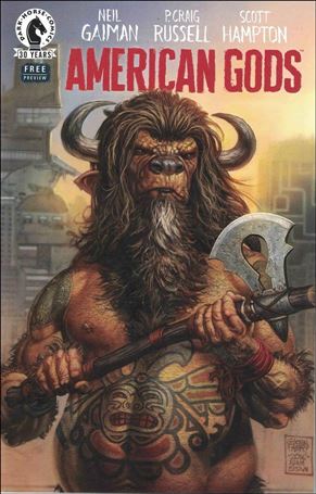 American Gods issue 0 Ashcan