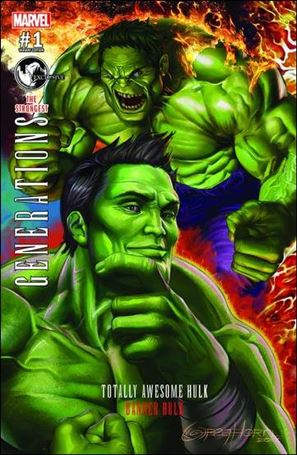 Generations: Banner Hulk & the Totally Awesome Hulk issue 1-J Greg Horn Unknown Comics Cover