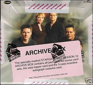 Stargate SG-1: Season 10 card 1-B Archive Box