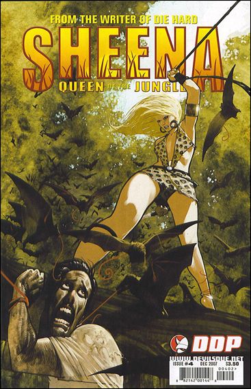 Sheena, Queen of the Jungle (2007) issue 4-C Frazier Irving Cover