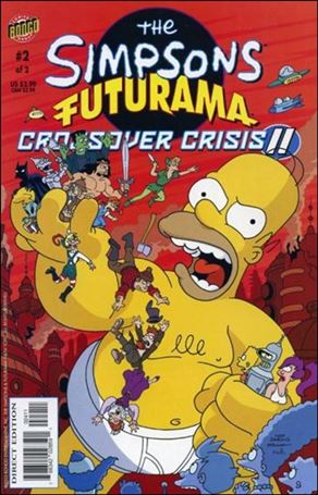 Simpsons Futurama Crossover Crisis II issue 2
