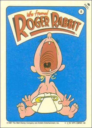 Who Framed Roger Rabbit? (Sticker Subset) card 8