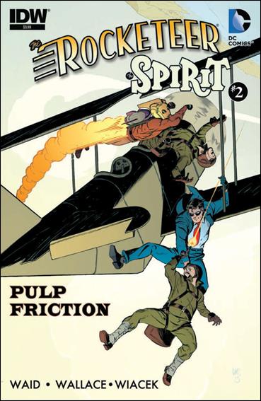 Rocketeer/The Spirit: Pulp Friction issue 2 Paul Smith Cover