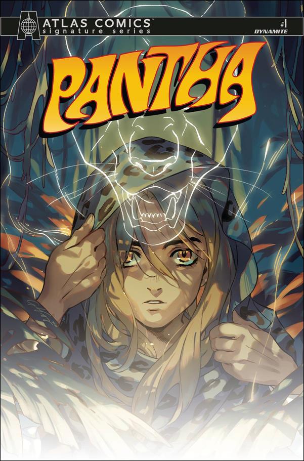 Pantha (2022) issue 1-U Judy Jong Atlas Cover (Sniegoski & Acheson Signed)