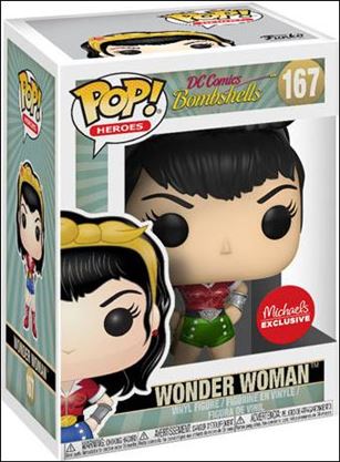 POP! Heroes figure 167-C Wonder Woman (Holiday) Michaels Exclusive