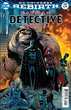 Detective Comics (1937) issue 940 Eddy Barrows Cover