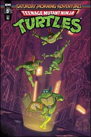 Teenage Mutant Ninja Turtles: Saturday Morning Adventures Continued issue 5-E Freddie Williams II 1:10 Cover