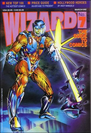 Wizard: The Guide to Comics issue 7 Barry Windsor-Smith X-O Manowar Cover
