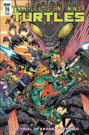 Teenage Mutant Ninja Turtles (2011) issue 74 Cory Smith Cover
