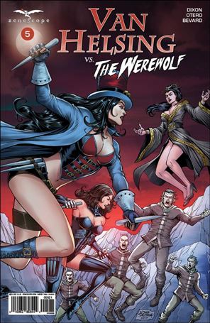 Van Helsing vs the Werewolf issue 5-B Noah Salonga Cover