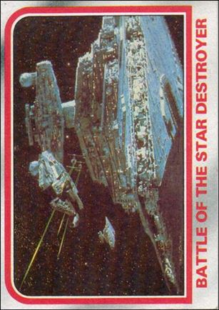 Star Wars: The Empire Strikes Back: Series 1 (Base Set) card 54 Battle of the Star Destroyer