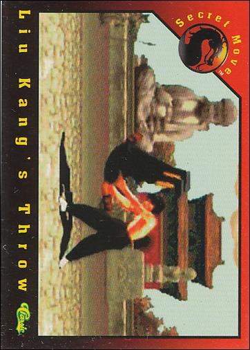 Mortal Kombat (Base Set) card 70 Liu Kang's Throw