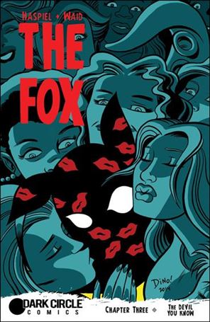 Fox (2015) issue 3 Dean Haspiel Cover