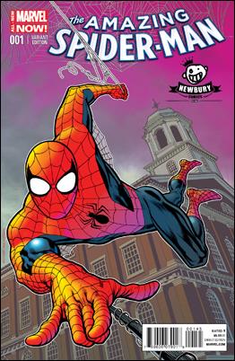 Amazing Spider-Man (2014) issue 1-PZ Kevin Nowlan Newbury Comics Cover