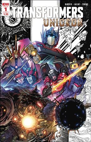 Transformers: Unicron issue 1-H Alex Milne Cover (Second Printing)