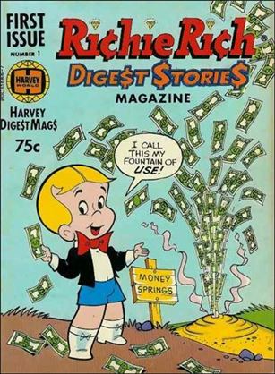 Richie Rich Digest Stories Cover Image 1