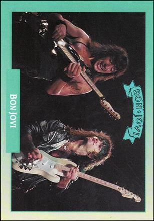 Rock Cards (Base Set) card 214 Bon Jovi