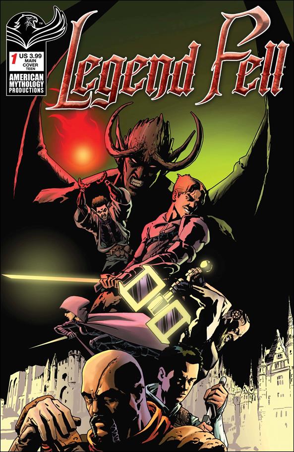 Legend Fell issue 1 Vincent Spencer Cover