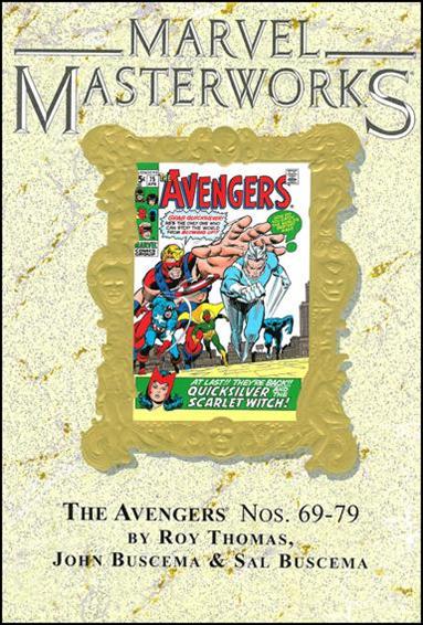 Marvel Masterworks: The Avengers issue 8-B Marble Dust Jacket Vol 109