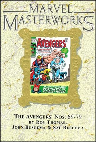 Marvel Masterworks: The Avengers issue 8-B Marble Dust Jacket Vol 109