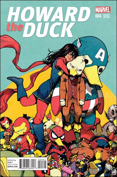 Howard the Duck (2016) issue 4-C Kamome Shirahama 1:25 Cover