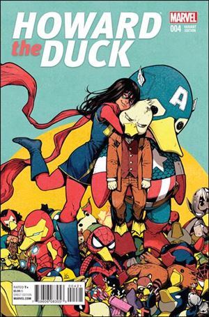 Howard the Duck (2016) issue 4-C Kamome Shirahama 1:25 Cover