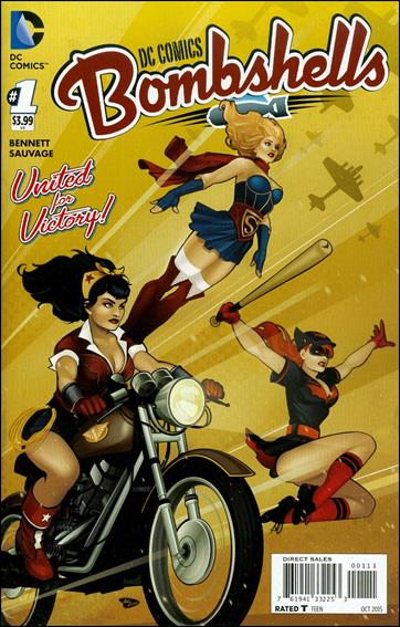 DC Comics Bombshells  issue 1 Ant Lucia Cover