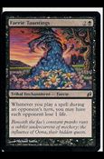 Magic the Gathering: Lorwyn (Base Set) card 112 Faerie Tauntings